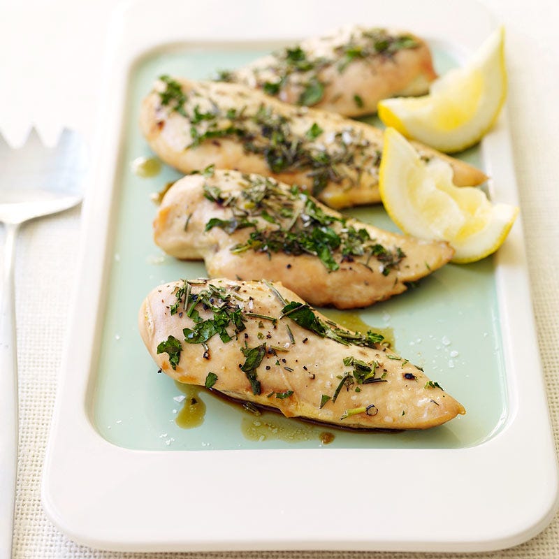 Photo of Baked chicken with lemon and fresh herbs by WW