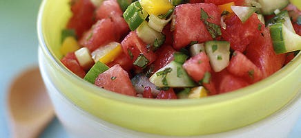 Watermelon salsa
