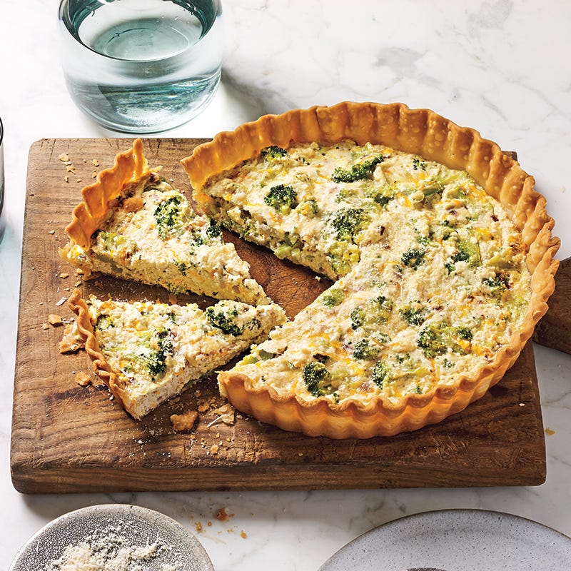 Photo of Broccoli & cheddar quiche by WW