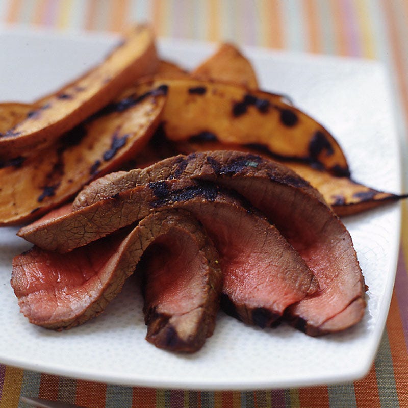 Photo of Polynesian steak and sweet potatoes by WW