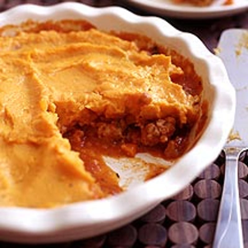 Photo of Turkey shepherd's pie with mashed sweet potatoes by WW