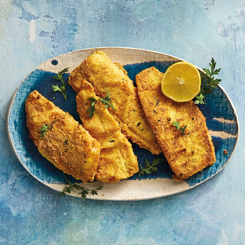 Pan-Fried Flounder