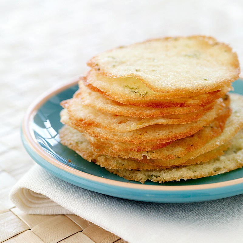 Photo of Lemon-lime cookie crisps by WW