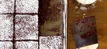 Chocolate sheet cake
