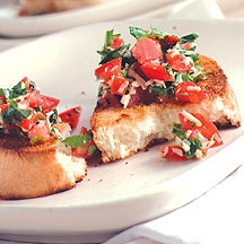 Photo of Tomato and arugula crostini by WW
