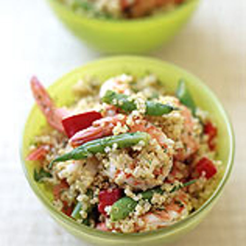 Photo of Quinoa and shrimp salad by WW