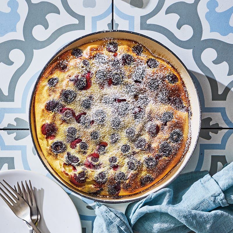 Cherry clafouti