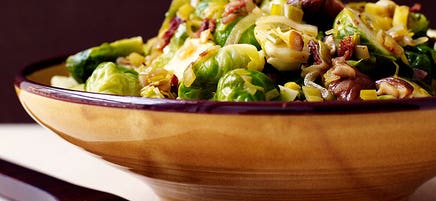 Brussels sprouts with chestnuts
