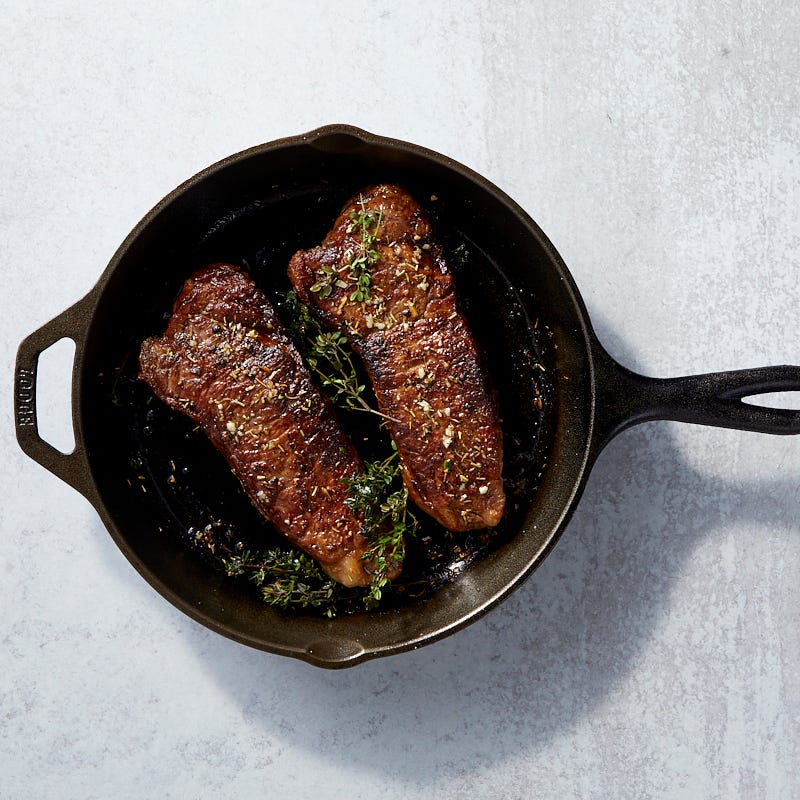 Pan-Seared Sirloin Steak