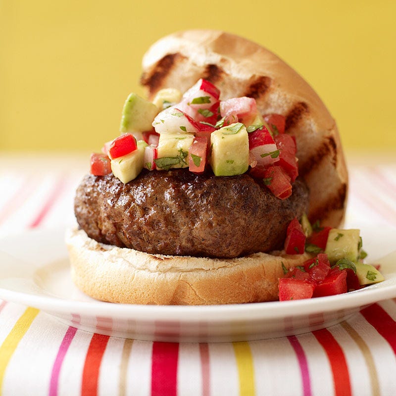 Photo of Mexican chili beef burgers by WW