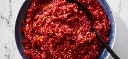 Cranberry-orange relish
