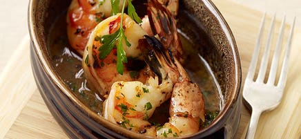 Shrimp scampi