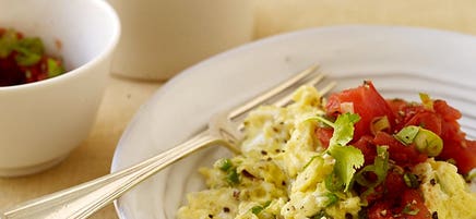 Tex-Mex scrambled eggs