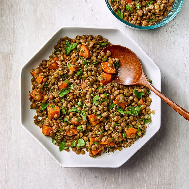 Photo of Warm green lentils by WW