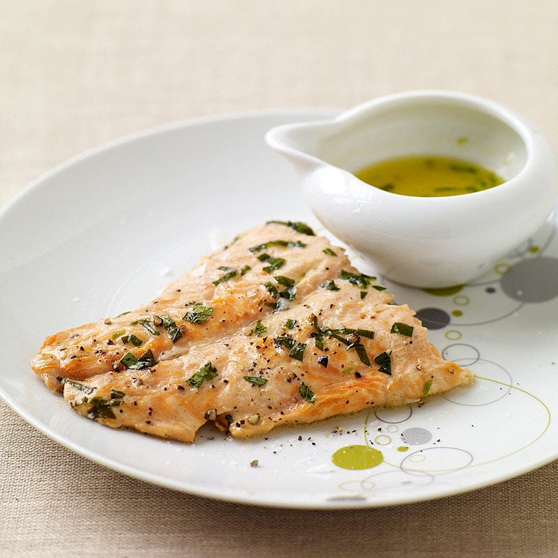 Photo of Arctic char with tarragon butter by WW