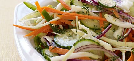 Vinaigrette coleslaw