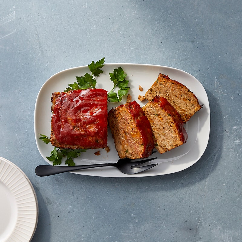Turkey Meatloaf with Onion and Green Pepper