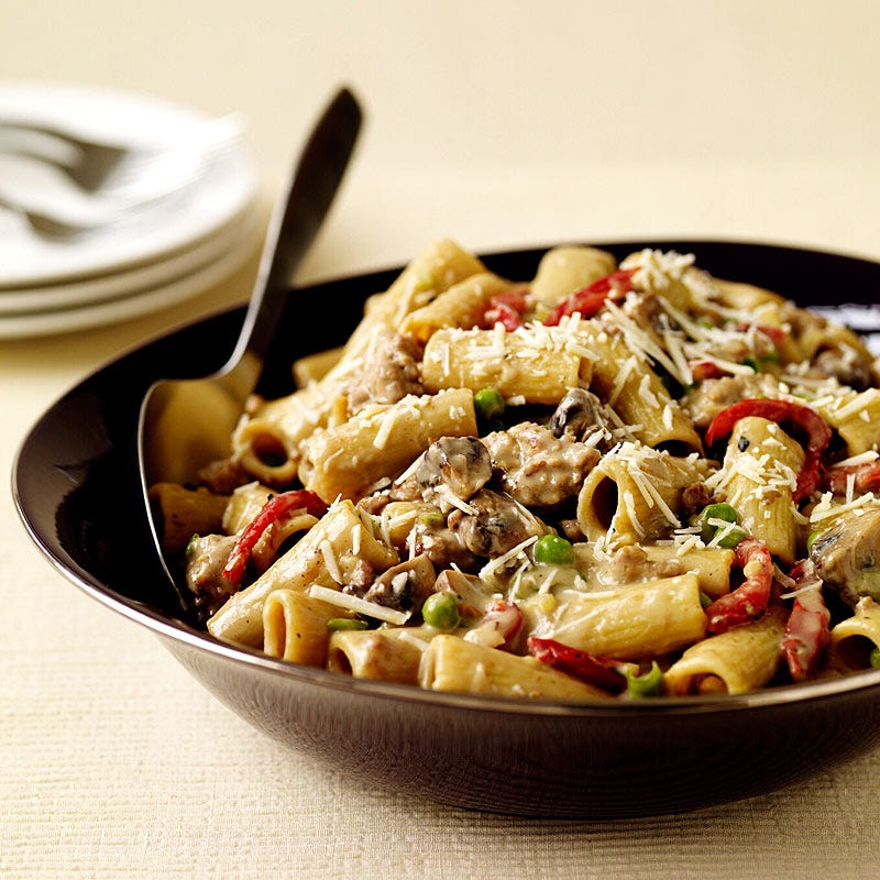 Photo of Rigatoni with creamy sausage sauce by WW