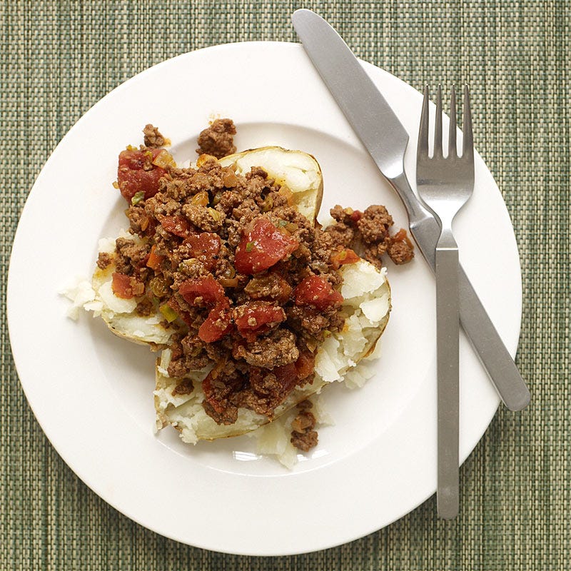 Photo of Picadillo stuffed potatoes by WW