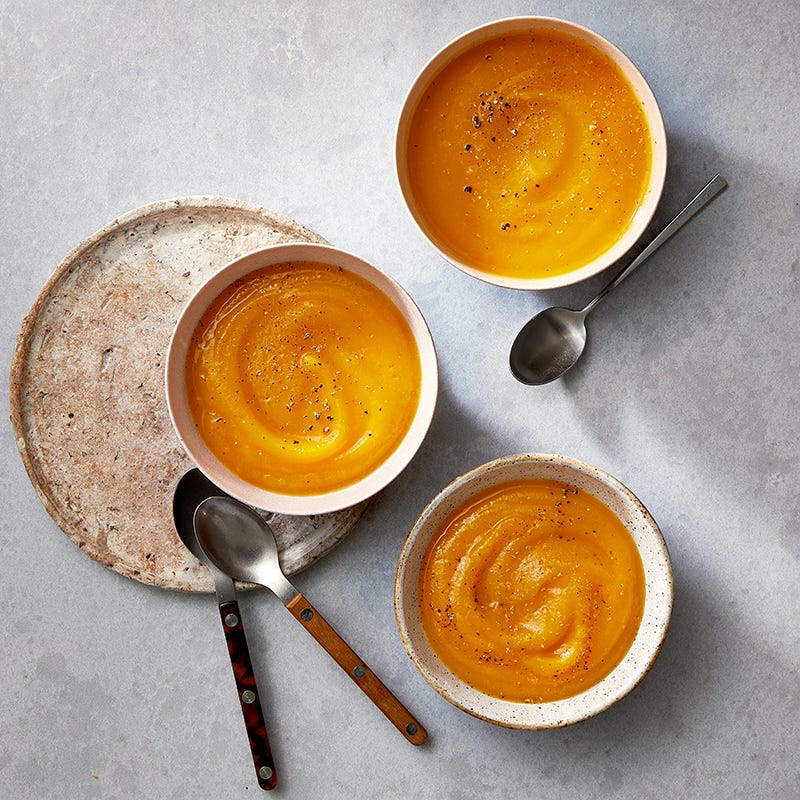 Photo of Creamy butternut squash and apple soup by WW