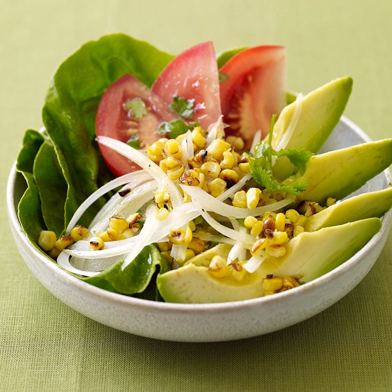 Photo of Corn, tomato & avocado salad by WW