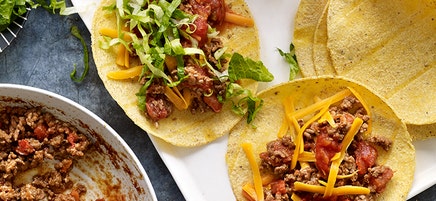 Spicy Beef Tacos