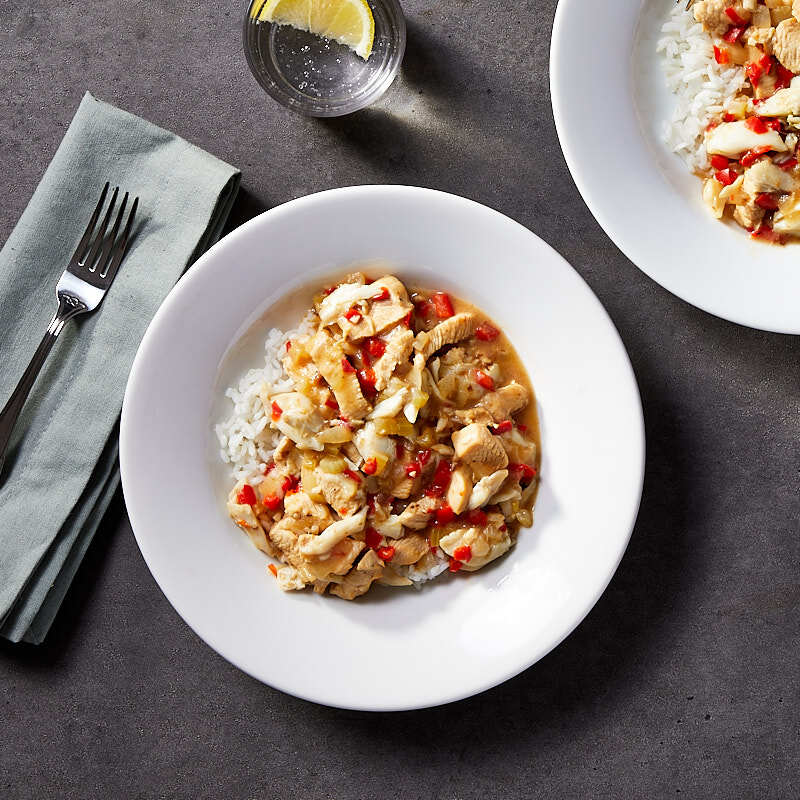 Chicken and crab gumbo