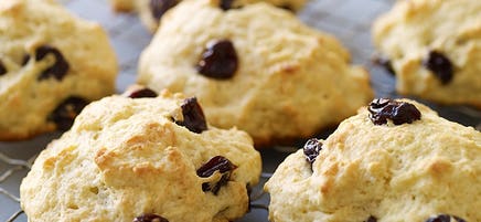 Cherry scones