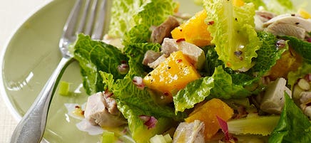 Chicken and orange salad