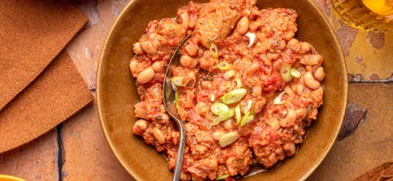 Slow cooker turkey chili