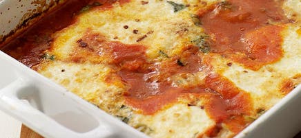 Baked eggs Italian-style