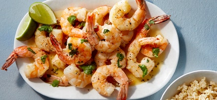 Shrimp in Lime-Butter Sauce