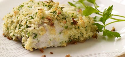 Nut-Crusted Mahi-Mahi