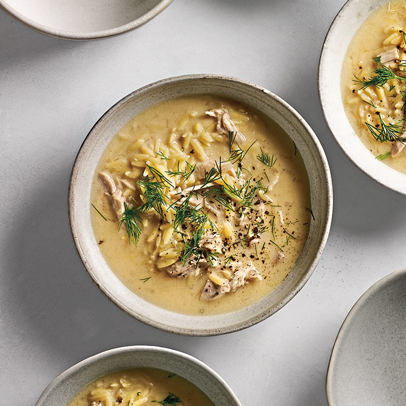 Chicken Avgolemono Soup