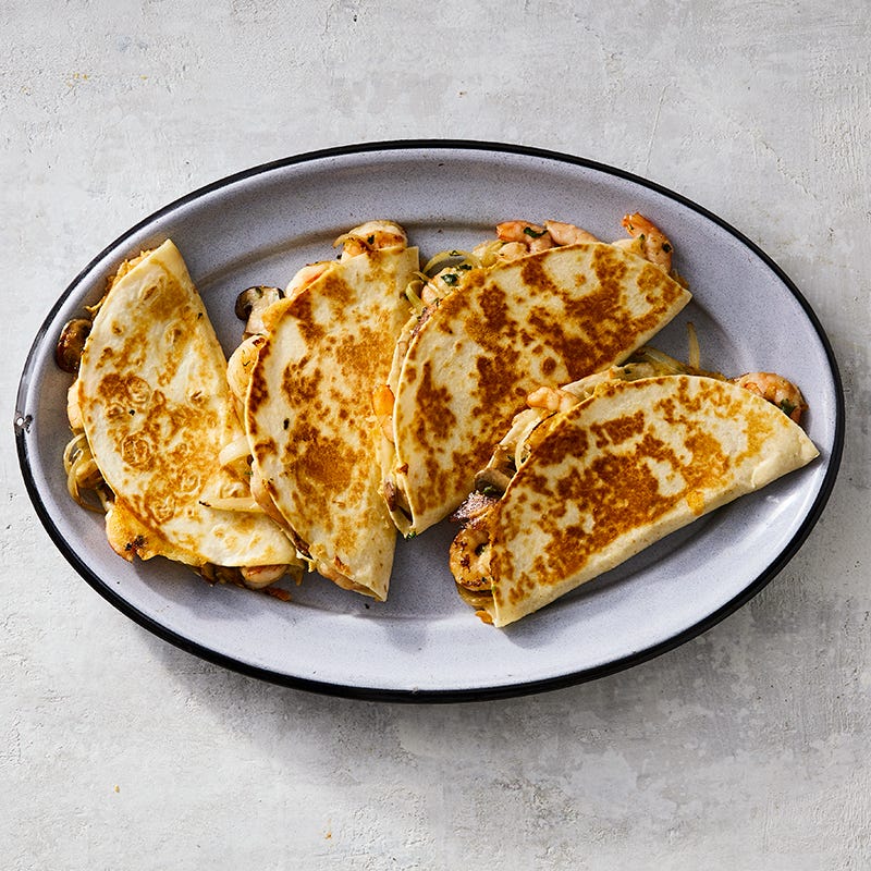Shrimp Quesadillas