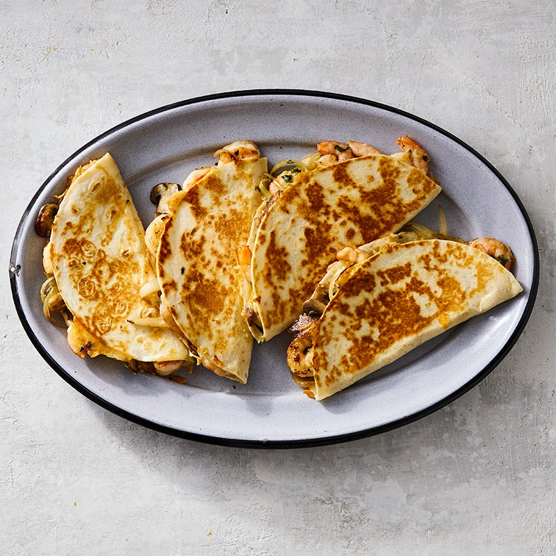Shrimp Quesadillas