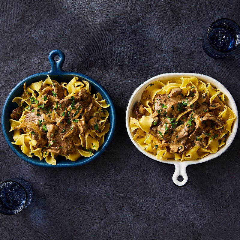 Beef Stroganoff