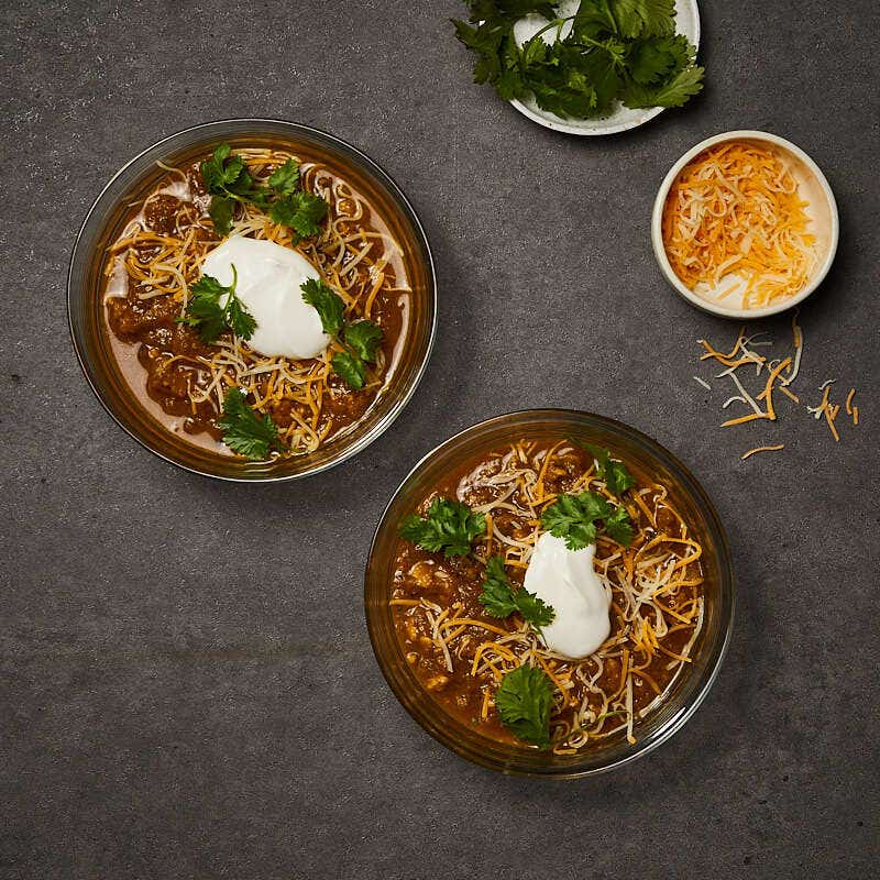 Tempeh chili verde