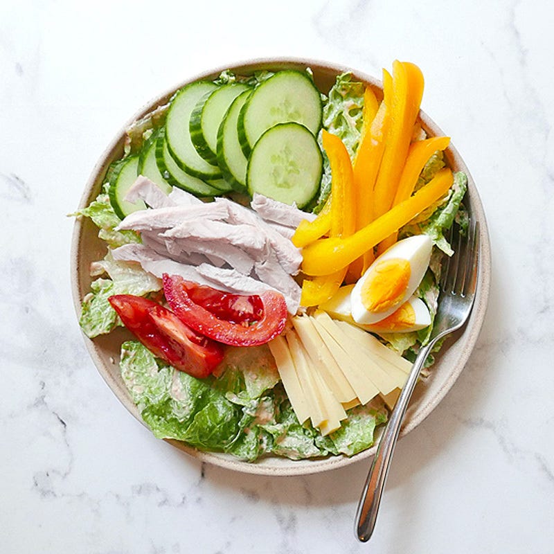 Photo of Chef’s salad with Russian dressing by WW