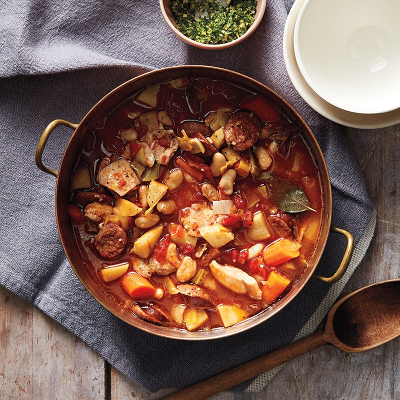 Stovetop cassoulet