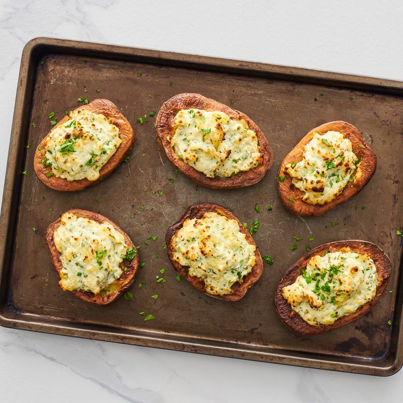 Photo of Greek-style twice-baked potatoes by WW
