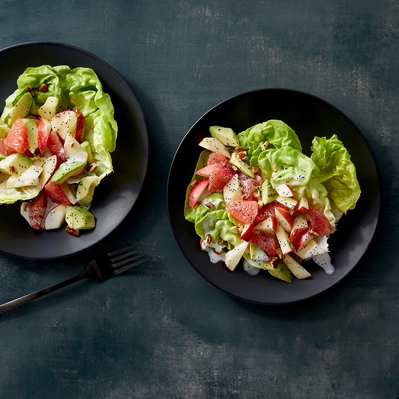 Avocado, Grapefruit & Apple with Poppy Seed Dressing