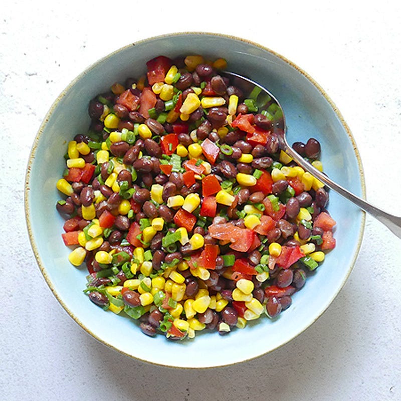 Photo of Southwest corn & black-bean salad by WW