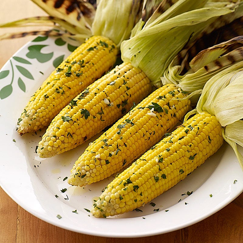 Photo of Garlic-herb grilled corn by WW