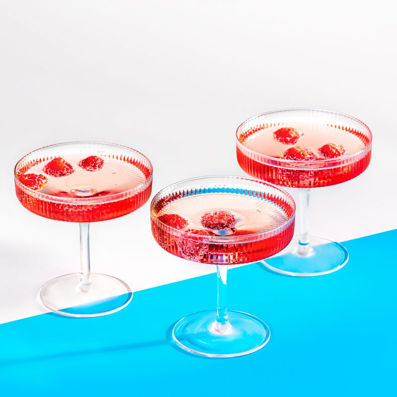 Prosecco Raspberry Cocktail