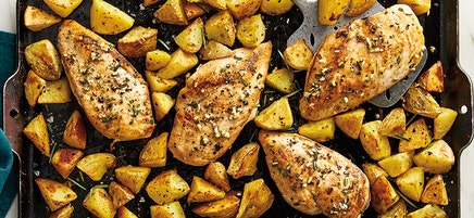 Rosemary Roast Chicken with Potatoes