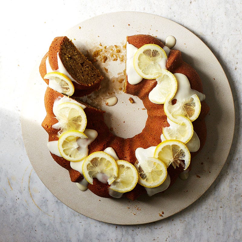 Photo of Carrot Cake with a Lemon Glaze by WW