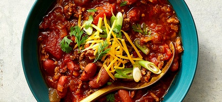 Cajun beef chili