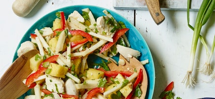 Cuban Chicken and Pineapple Salad