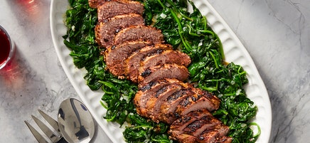 Roasted Balsamic Pork Tenderloin